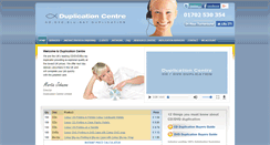 Desktop Screenshot of duplicationcentre.co.uk