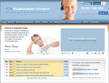 Tablet Screenshot of duplicationcentre.co.uk